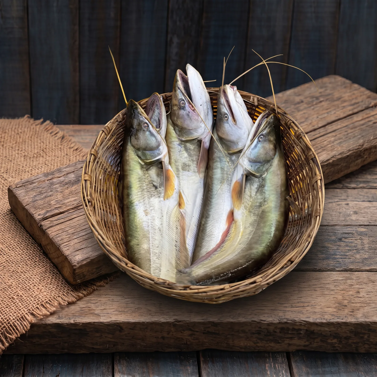 Nodir Boal Fish (নদীর বোয়াল মাছ)